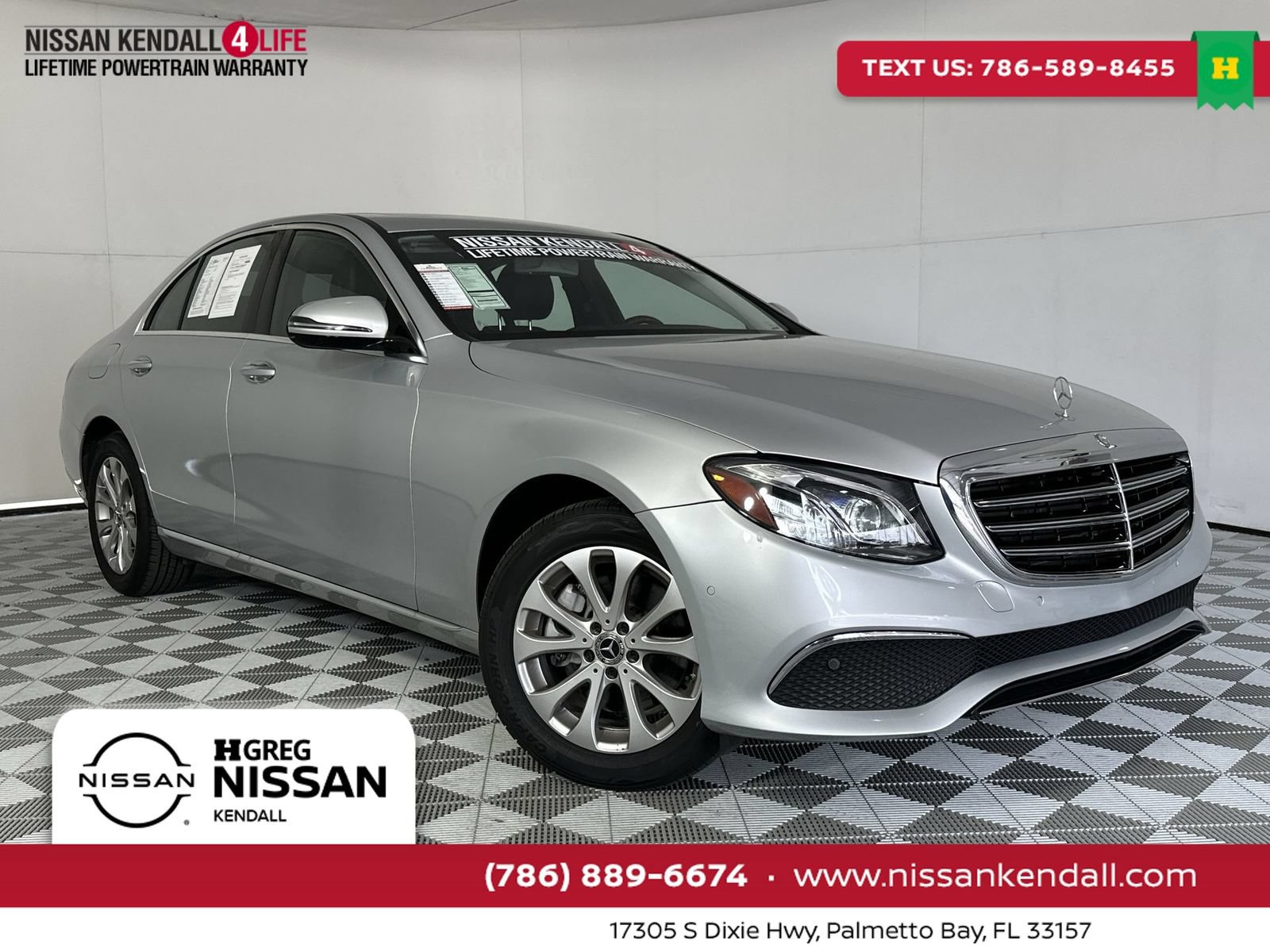 Used 2018 Mercedes-Benz E 300 4MATIC w/ Premium 2 Package (Q02)