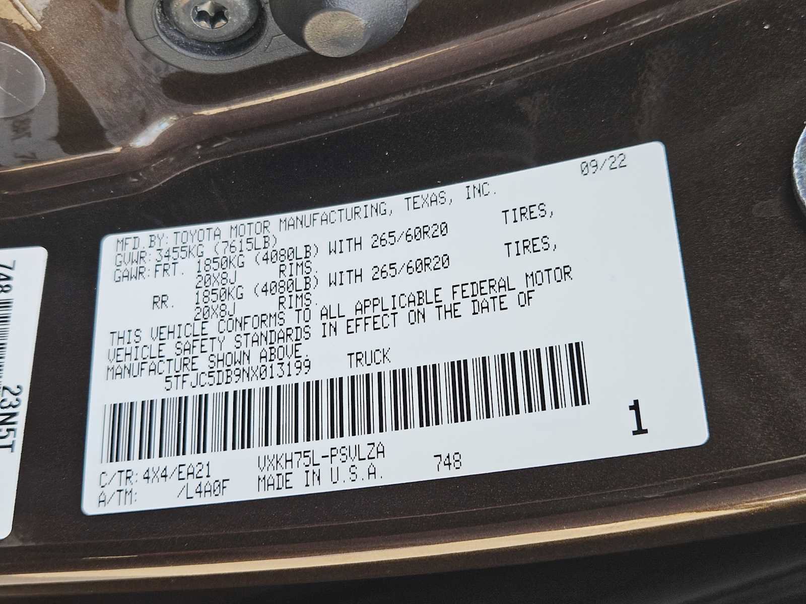 Used 2022 Toyota Tundra Limited image 33