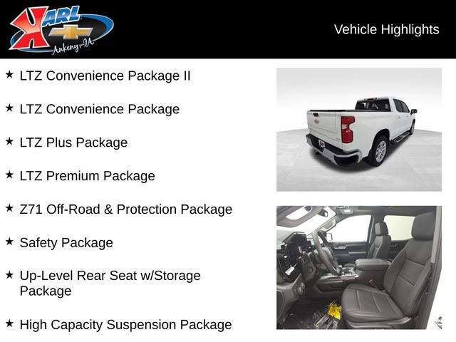 New 2026 Chevrolet Silverado 1500 LTZ w/ LTZ Premium Package image 3