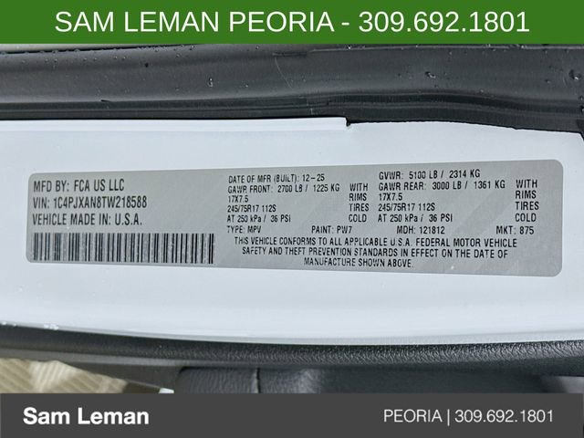 New 2026 Jeep Wrangler Sport image 28