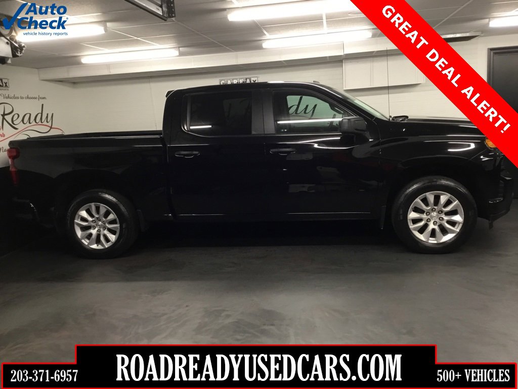 Used 2022 Chevrolet Silverado 1500 Custom w/ LPO, Dark Essentials Package