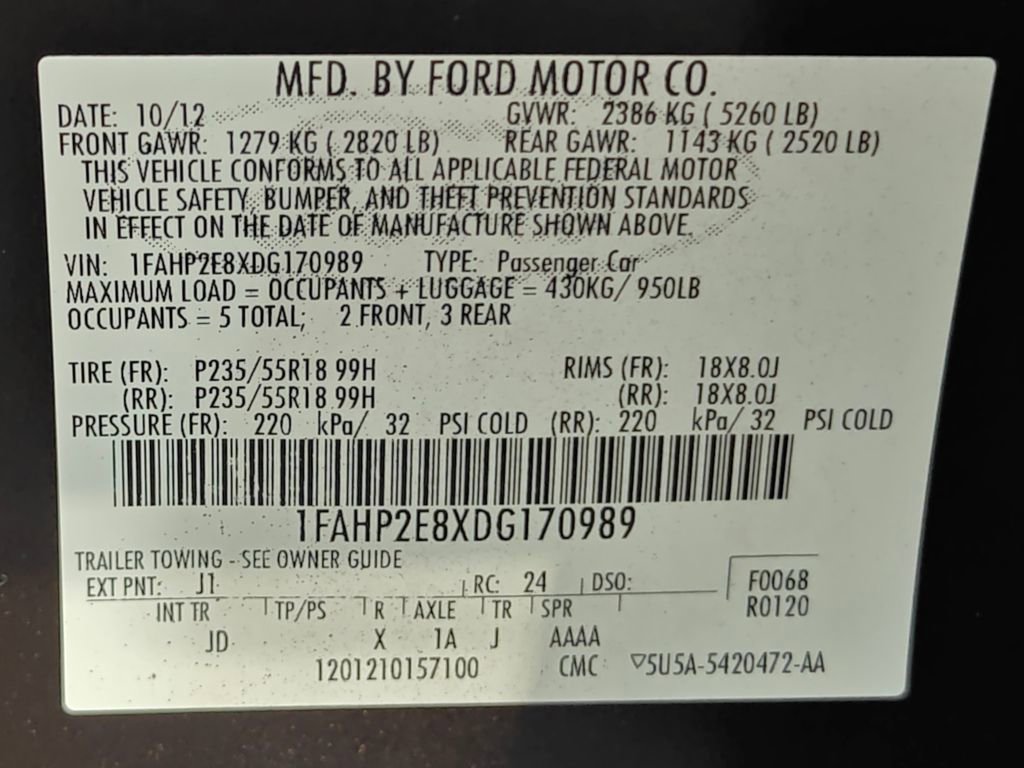 Used 2013 Ford Taurus SEL image 41