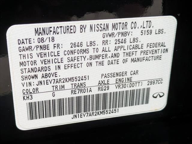 Used 2019 INFINITI Q50 Luxe w/ Essential Package (3.0T Luxe) AWD/4WD image 16