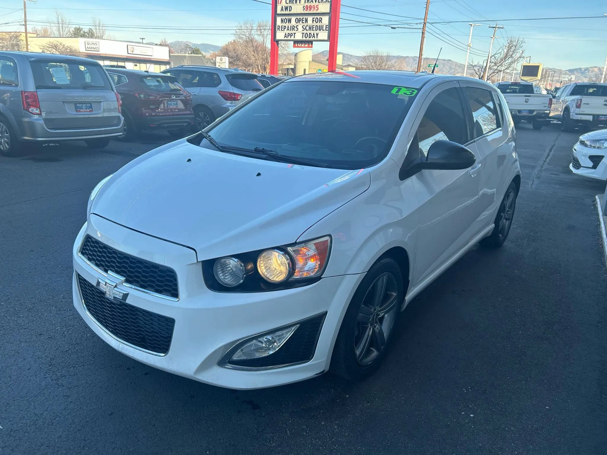Used 2013 Chevrolet Sonic RS FWD image 2