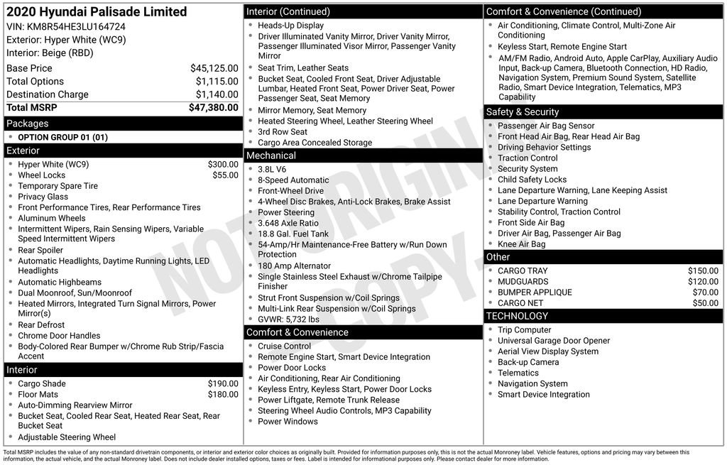 Used 2020 Hyundai Palisade Limited image 5