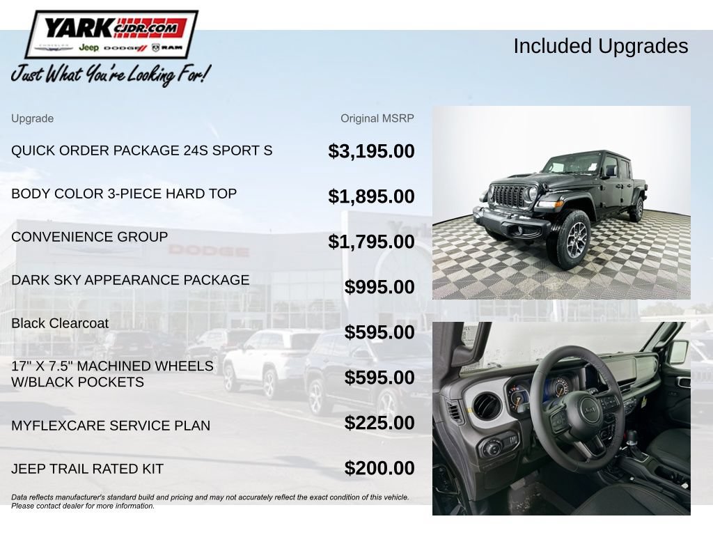 New 2026 Jeep Gladiator Sport AWD/4WD video 3