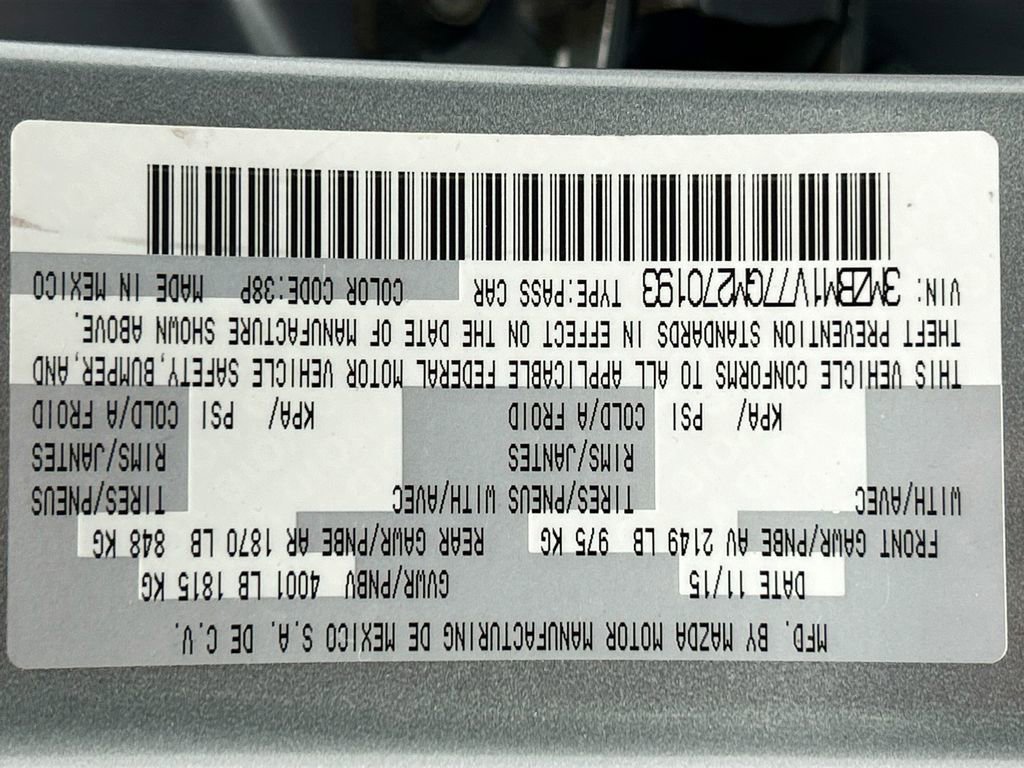 Used 2016 MAZDA MAZDA3 i Touring image 33