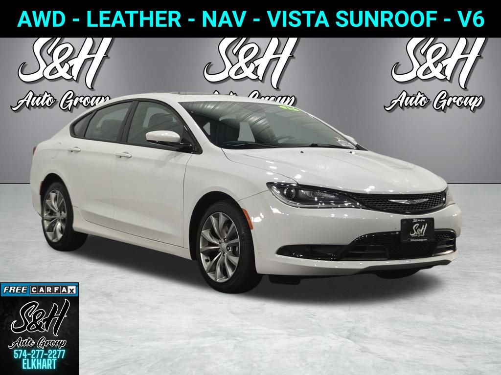 Used 2015 Chrysler 200 S w/ Navigation & Sound Group I