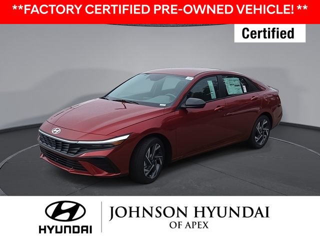 Certified 2025 Hyundai Elantra Sport