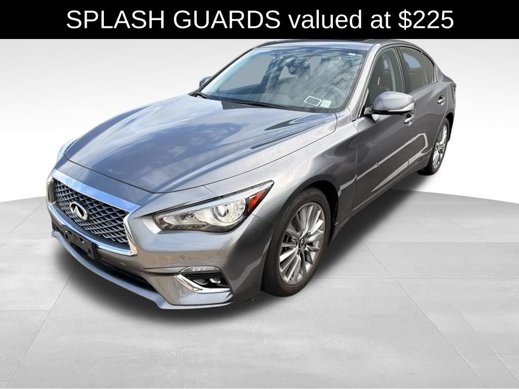 Used 2022 INFINITI Q50 Luxe w/ Cargo Package AWD/4WD image 3