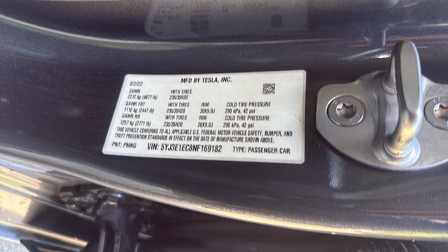 Used 2022 Tesla Model 3 Performance AWD/4WD image 33