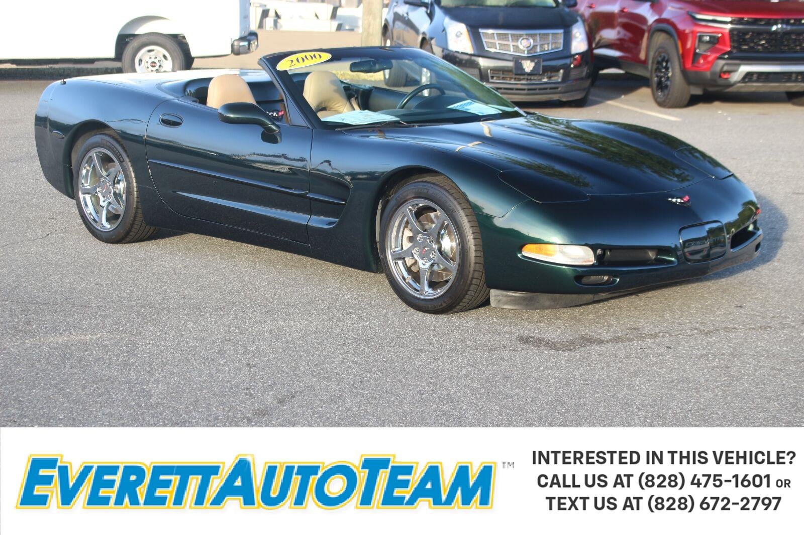 Used 2000 Chevrolet Corvette Convertible w/ Performance Handling Pkg