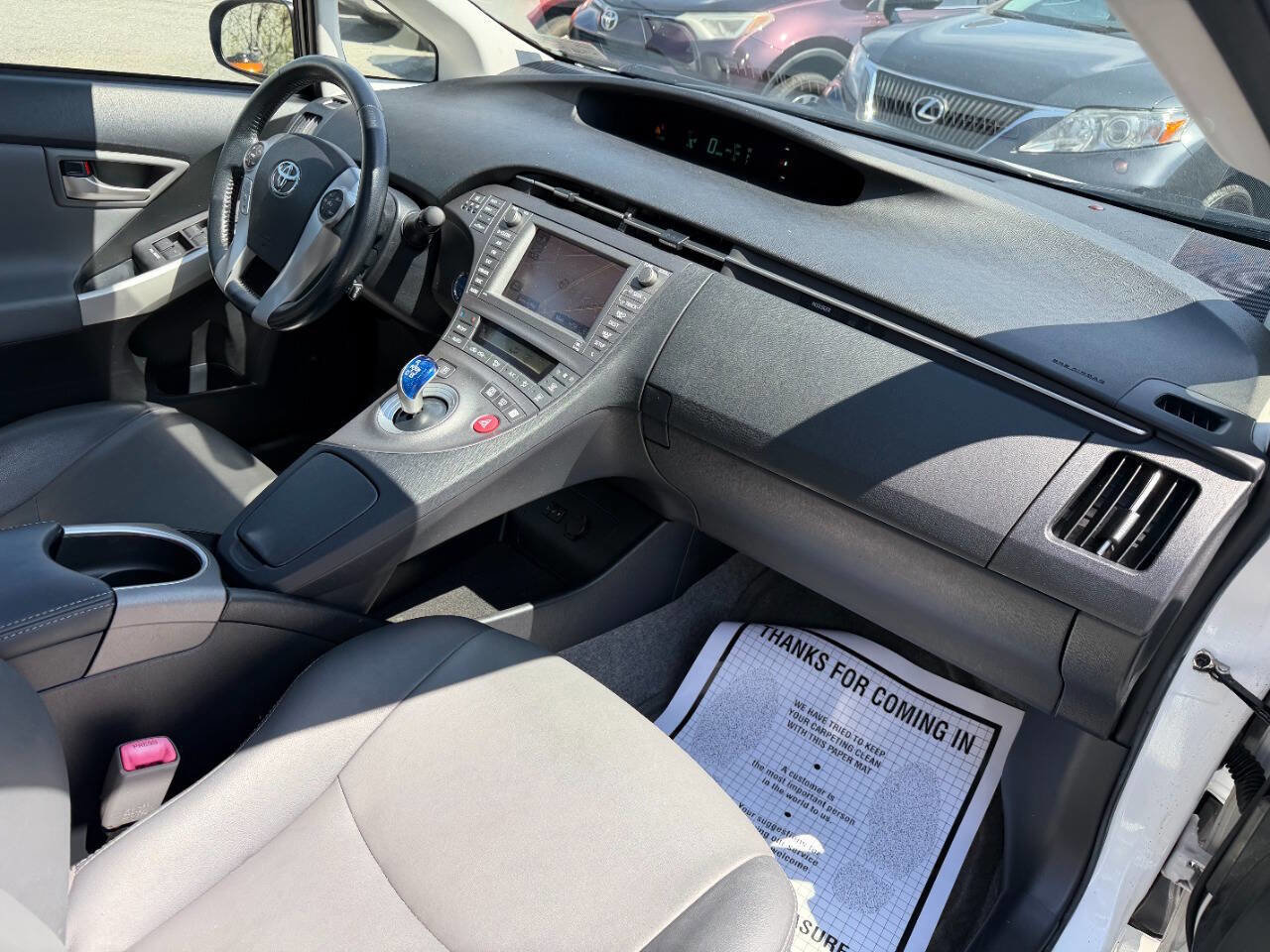 Used 2013 Toyota Prius Four w/ Deluxe Solar Roof Pkg FWD image 35