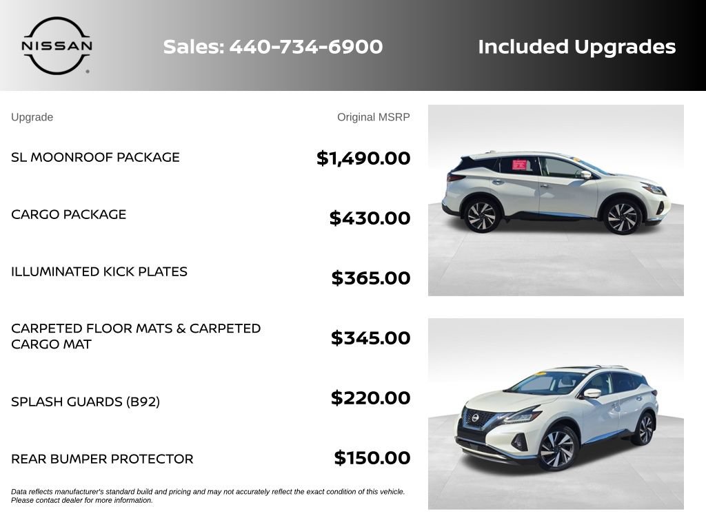 Certified 2023 Nissan Murano SL w/ SL Moonroof Package AWD/4WD image 8