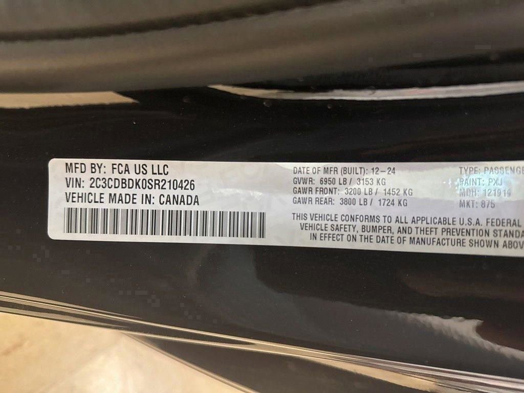 Used 2025 Dodge Charger R/T Scat Pack w/ Track Pack image 34