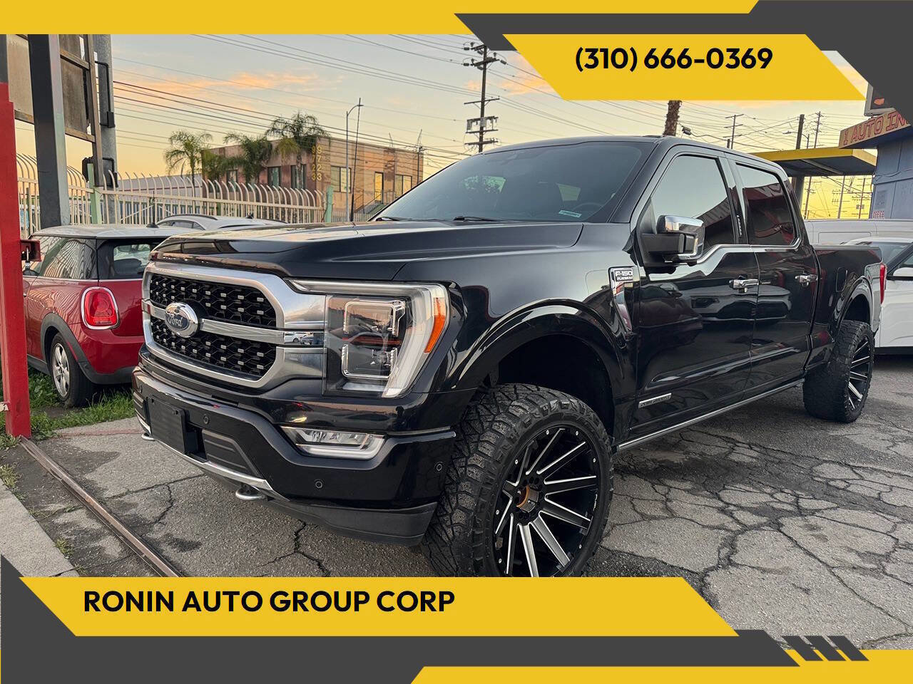 Used 2021 Ford F150 Platinum w/ Max Trailer Tow Package image 1