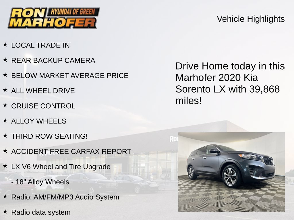 Used 2020 Kia Sorento AWD V6 image 15