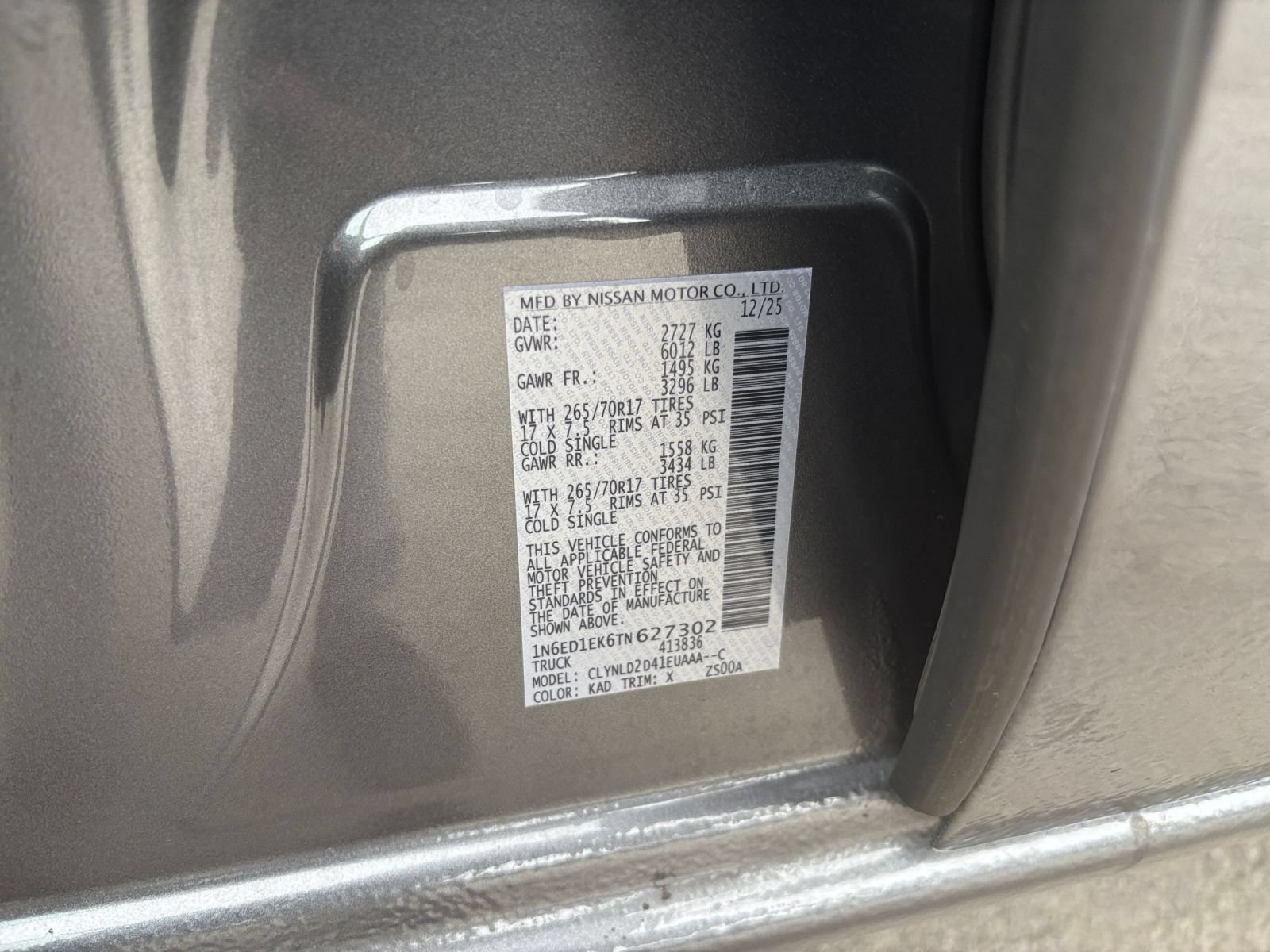 Used 2026 Nissan Frontier PRO-4X AWD/4WD image 23