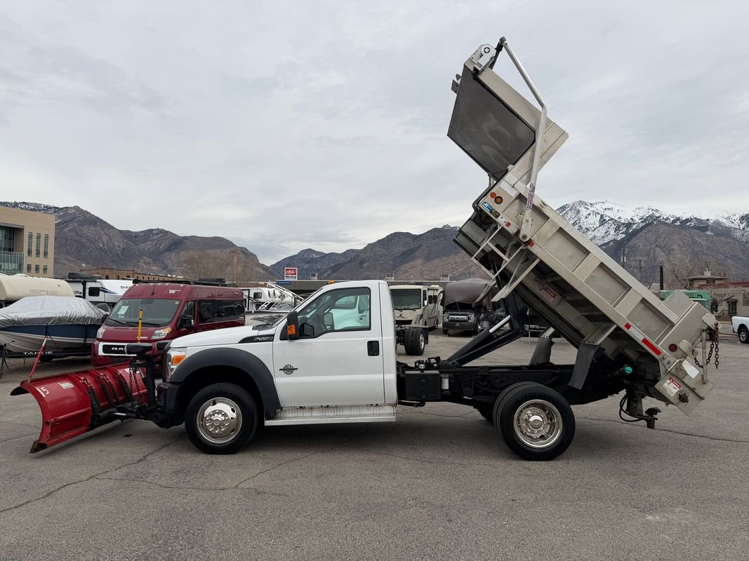 Used 2011 Ford F550 4x4 Regular Cab Super Duty w/ Payload Upgrade Pkg image 11