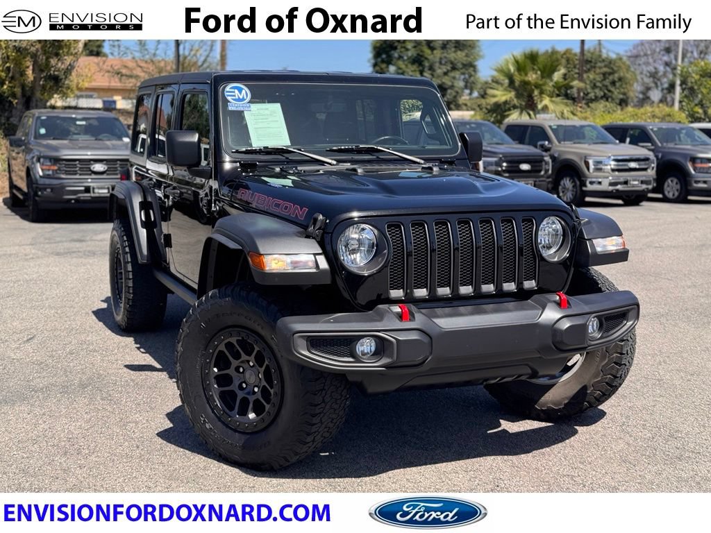 Used 2021 Jeep Wrangler Unlimited Rubicon w/ Xtreme Recon 35" Tire Package AWD/4WD image 1