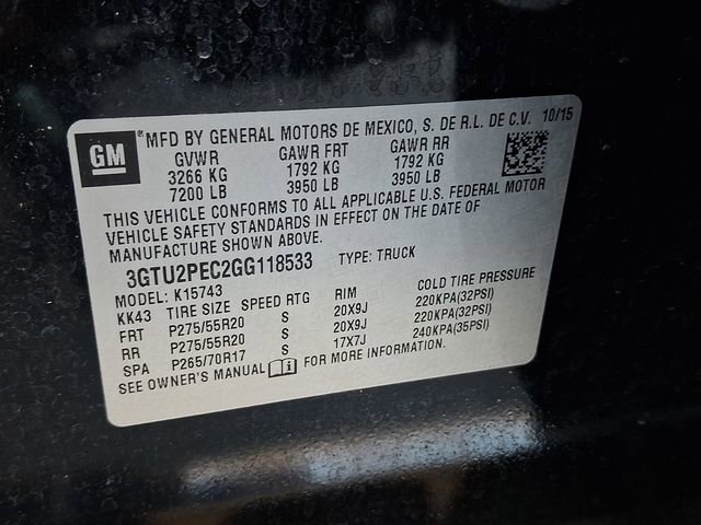 Used 2016 GMC Sierra 1500 Denali AWD/4WD image 28