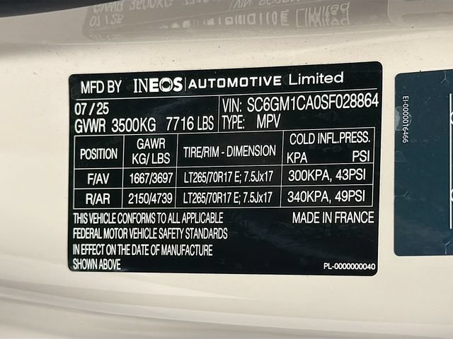 Used 2025 INEOS Grenadier Station Wagon AWD/4WD image 26