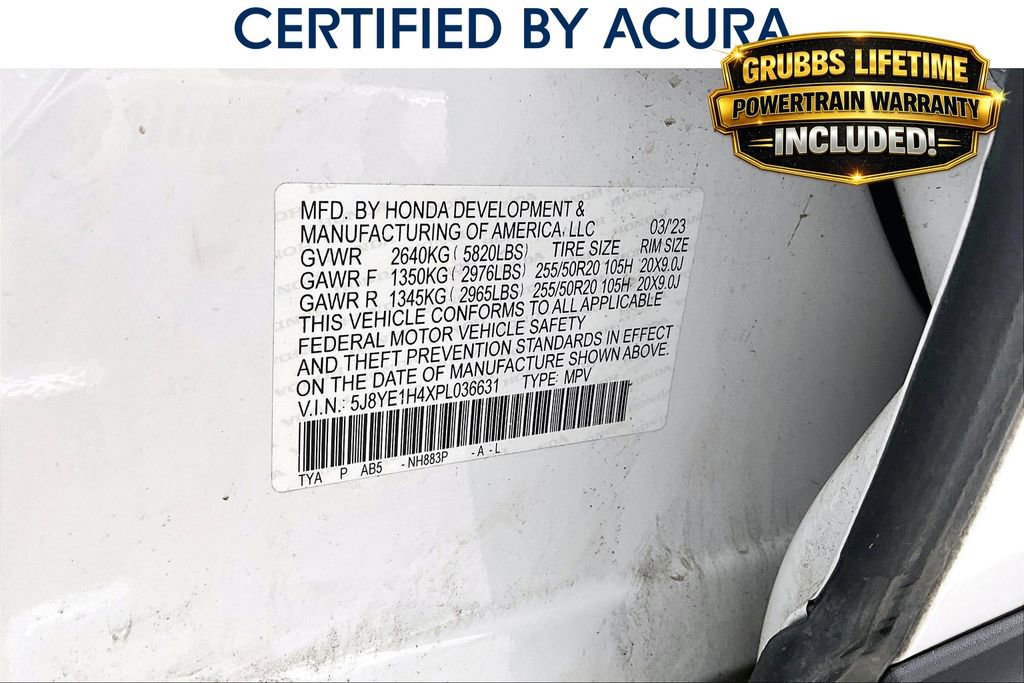Certified 2026 Acura MDX w/ Advance Package AWD/4WD image 42
