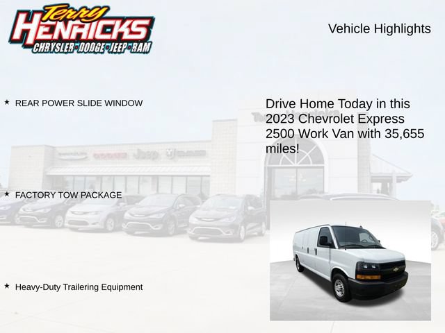 Used 2023 Chevrolet Express 2500 Extended RWD image 4