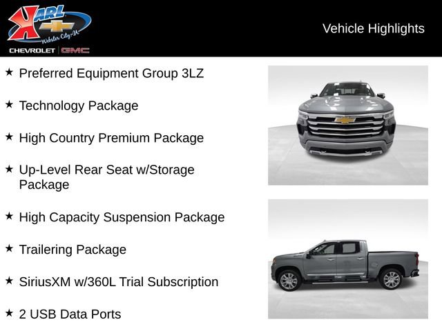 New 2026 Chevrolet Silverado 1500 High Country w/ High Country Premium Package image 3