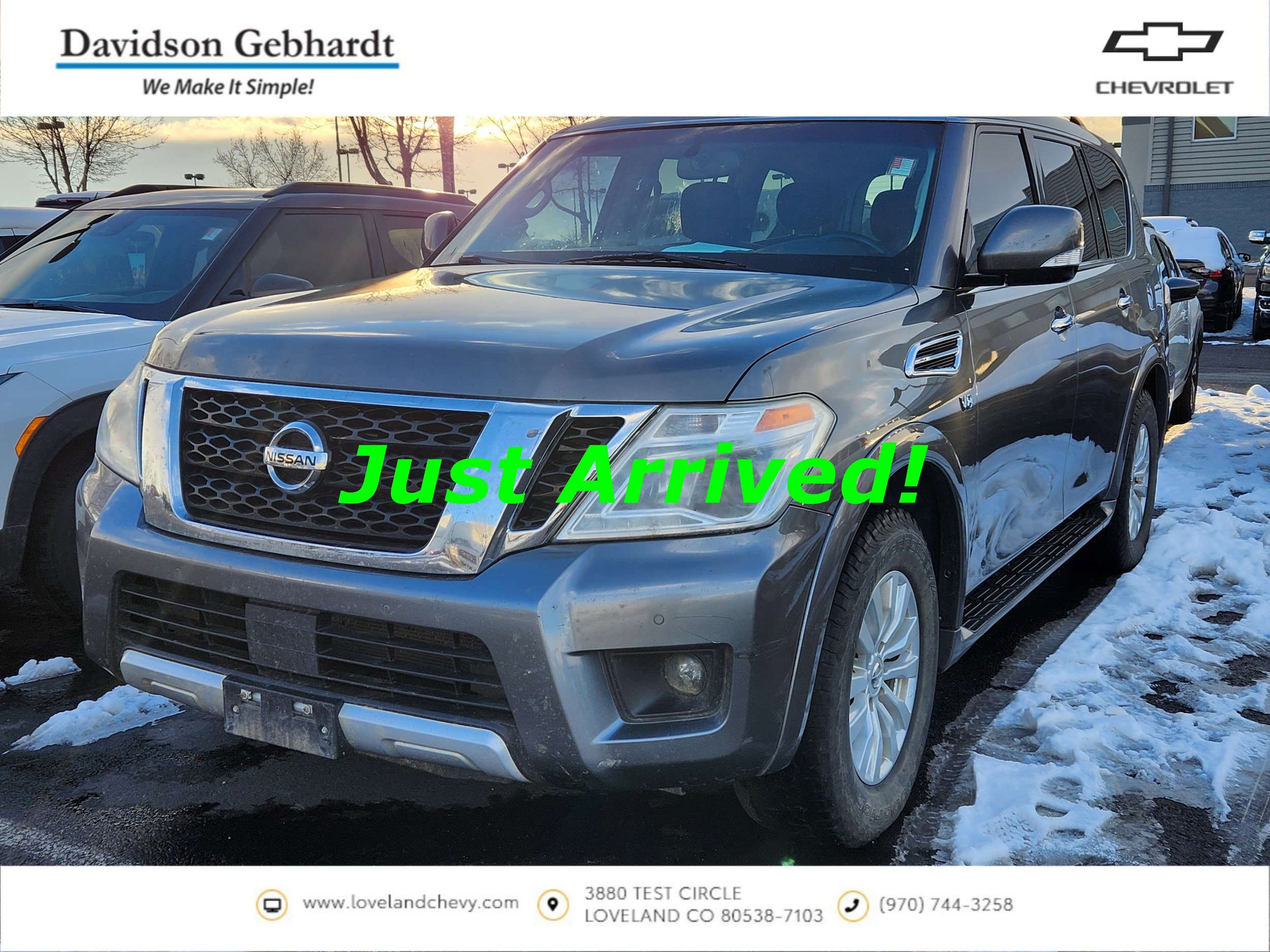 Used 2017 Nissan Armada SV w/ Driver Package