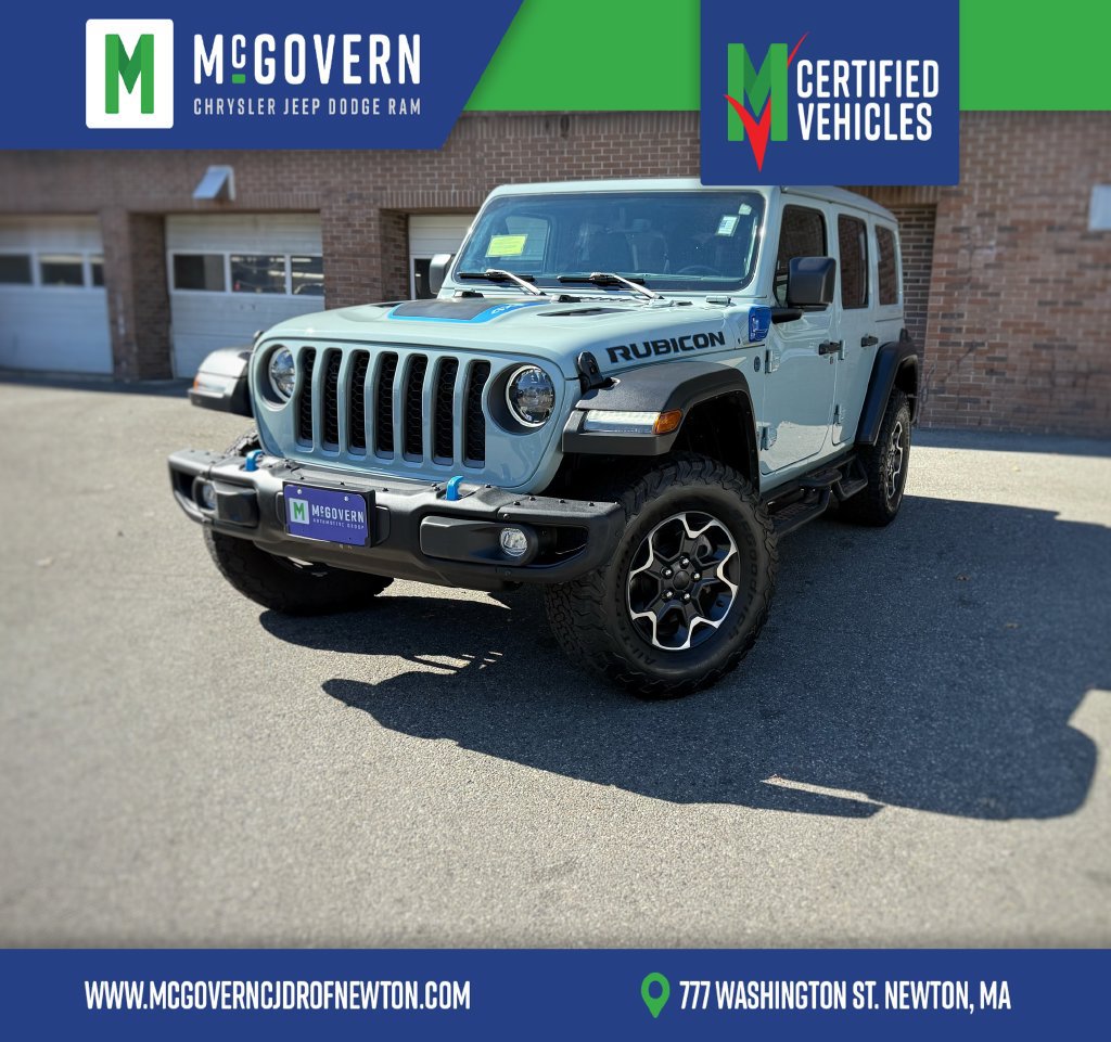 Used 2023 Jeep Wrangler Unlimited Rubicon 4xe w/ Steel Bumper Group AWD/4WD image 1