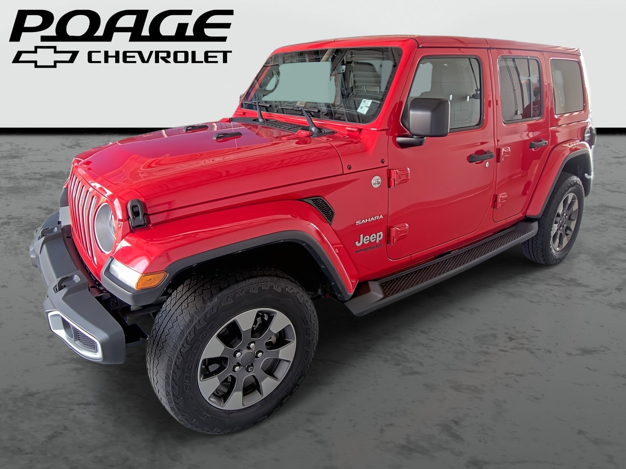 Used 2019 Jeep Wrangler Unlimited Sahara image 1