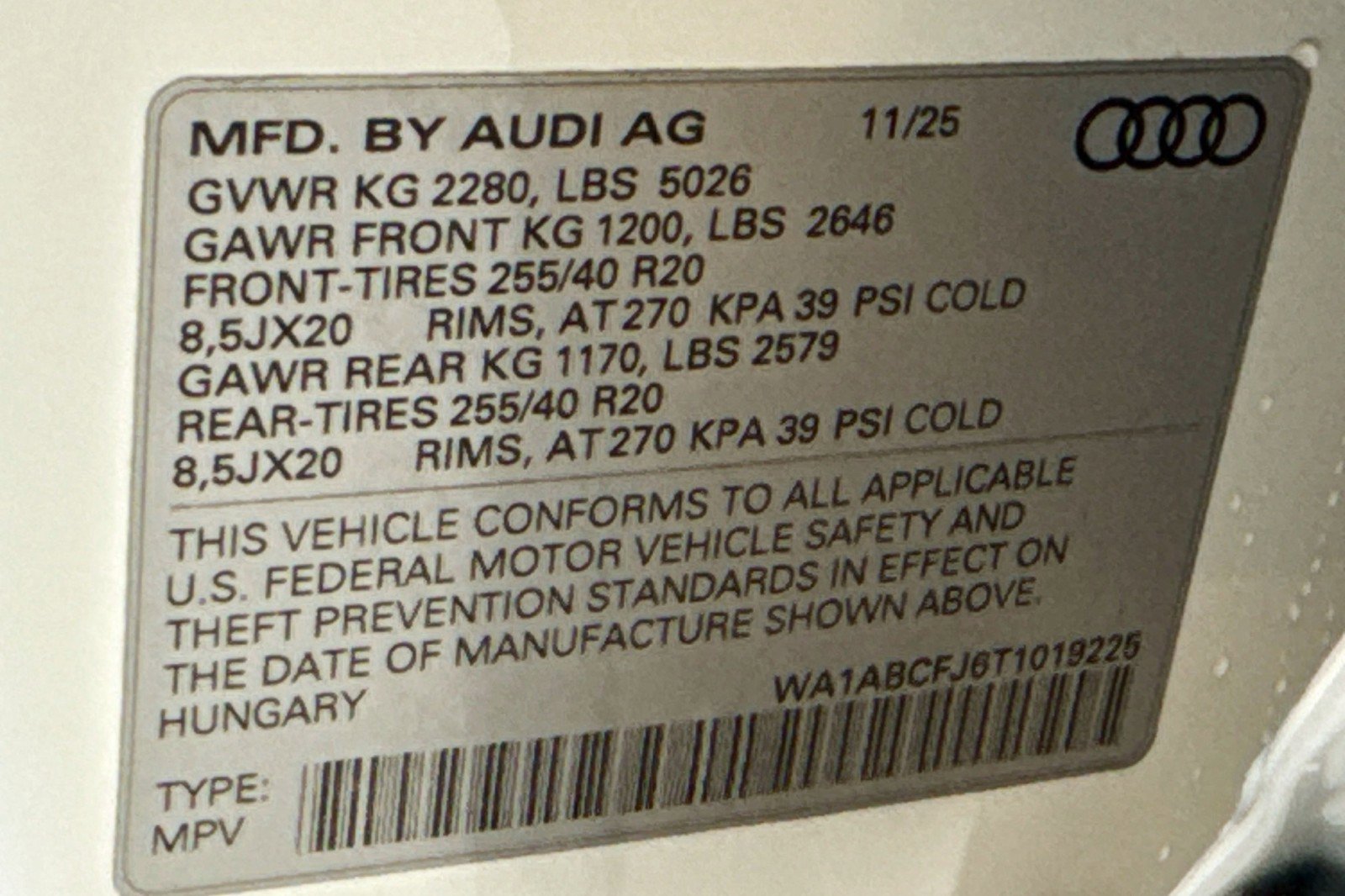 New 2026 Audi Q3 quattro 2.0T image 30