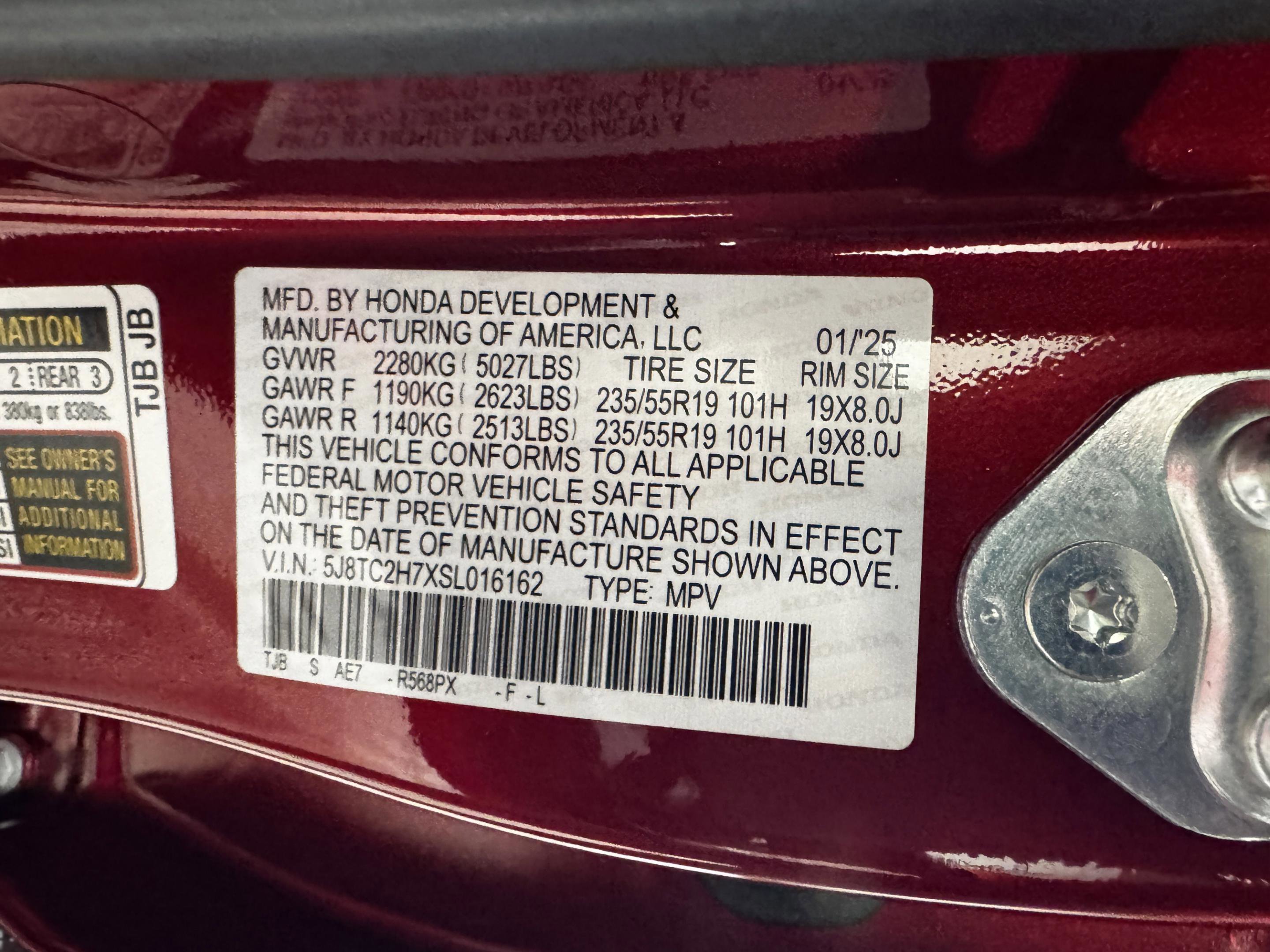 Certified 2025 Acura RDX SH-AWD w/ Advance Package image 53