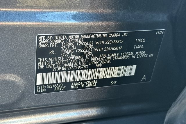 Certified 2025 Toyota RAV4 XLE AWD/4WD image 32