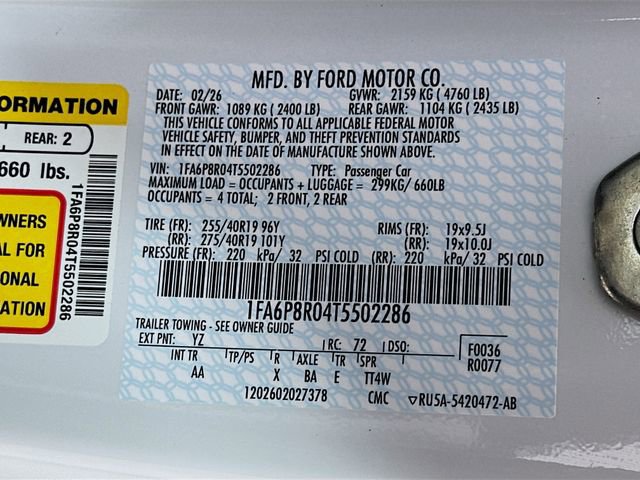 New 2026 Ford Mustang Dark Horse image 32