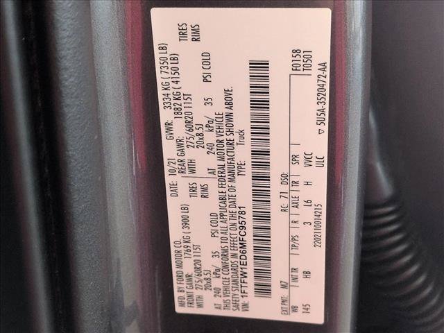 Used 2021 Ford F150 Lariat AWD/4WD image 26