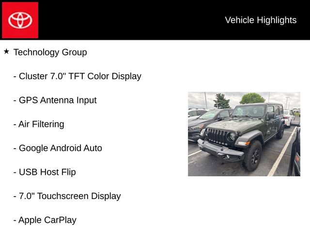 Used 2021 Jeep Wrangler Unlimited Sport AWD/4WD image 16