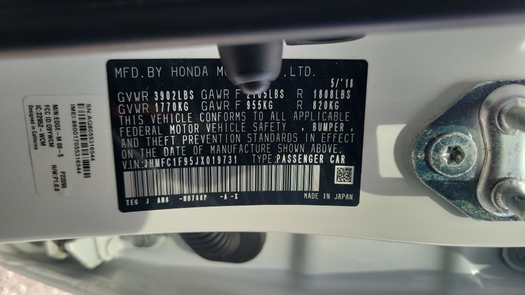 Used 2018 Honda Civic Touring image 24