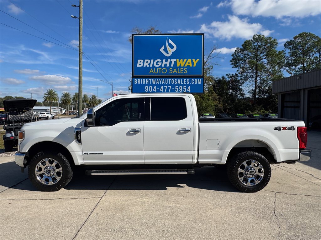 Used 2021 Ford F250 Lariat w/ Lariat Ultimate Package AWD/4WD image 2