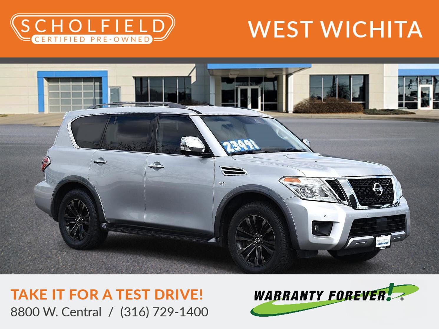 Used 2018 Nissan Armada Platinum w/ Captain Seat Package