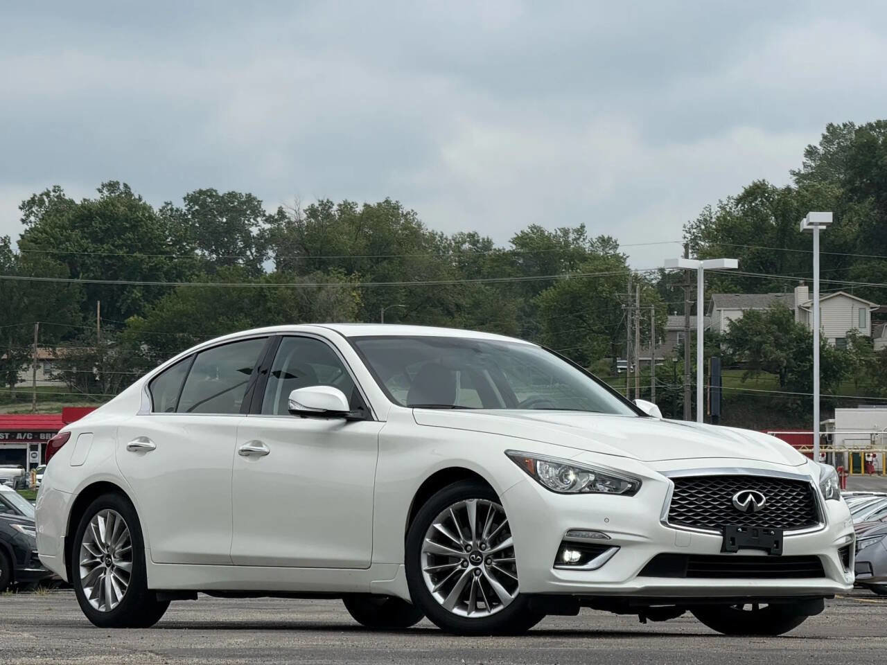 Used 2021 INFINITI Q50 Luxe w/ Seat & Sound Package