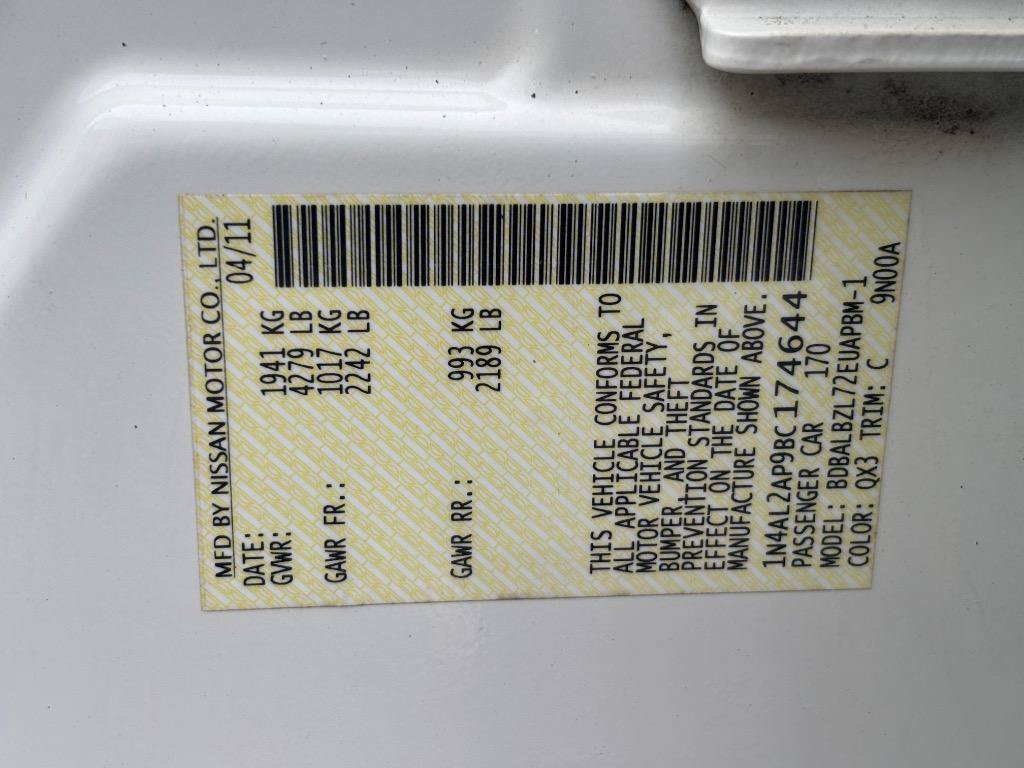 Used 2011 Nissan Altima 2.5 SL w/ 2.5SL Pkg FWD image 42