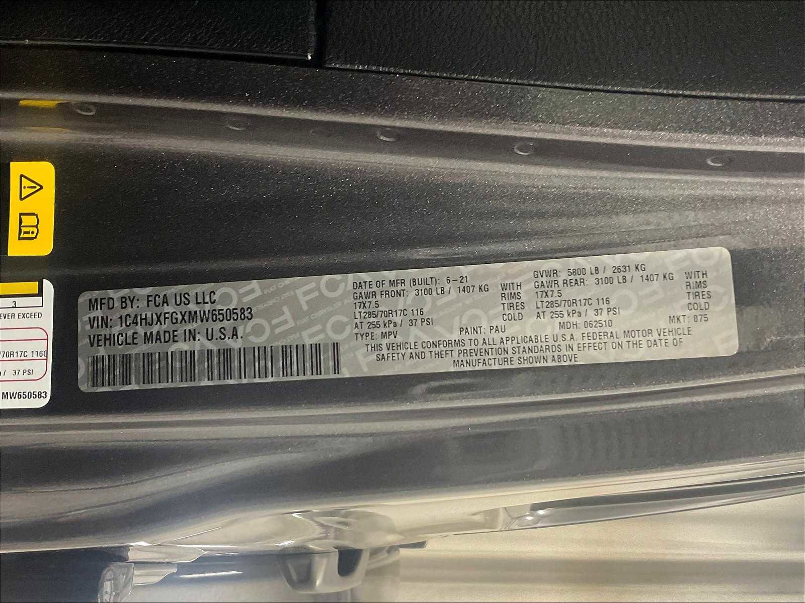 Used 2021 Jeep Wrangler Unlimited Rubicon image 34