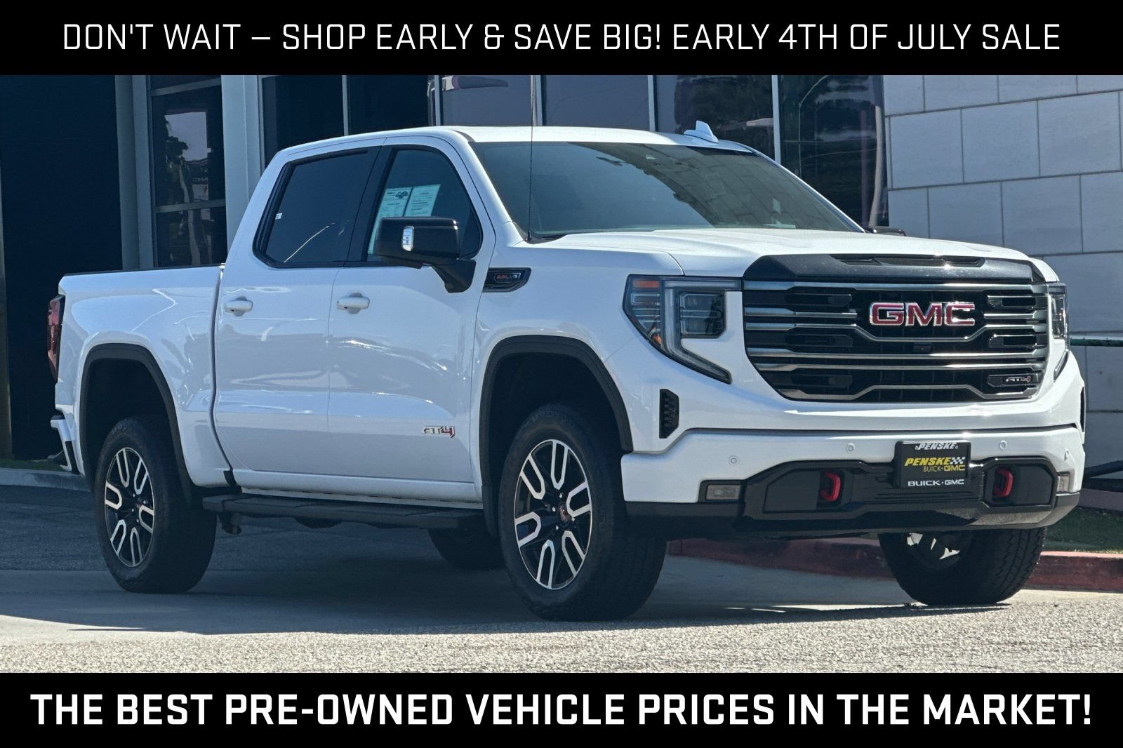 Certified 2025 GMC Sierra 1500 AT4 w/ Technology Package AWD/4WD image 2