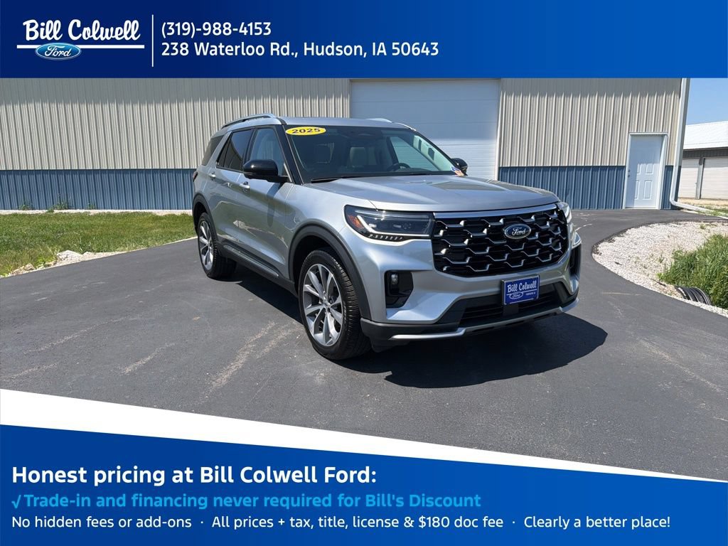 Used 2025 Ford Explorer Platinum w/ Ultimate Package AWD/4WD image 1