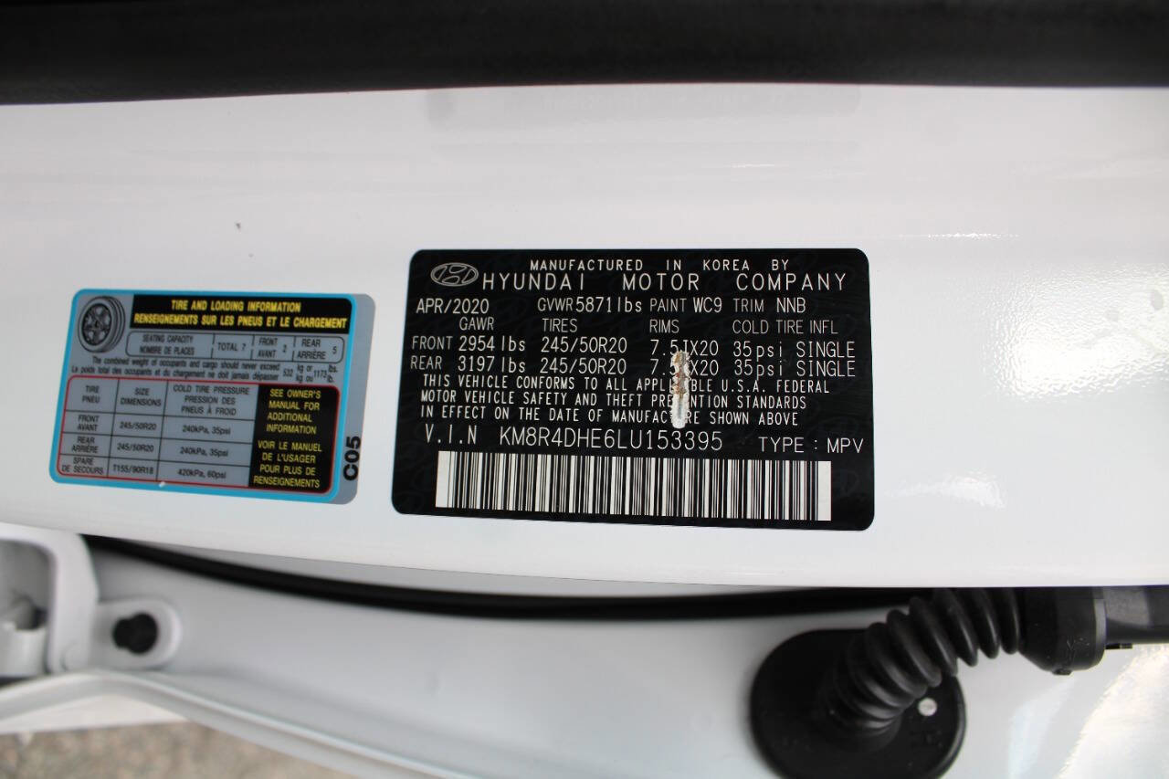 Used 2020 Hyundai Palisade SEL w/ Premium Package image 48