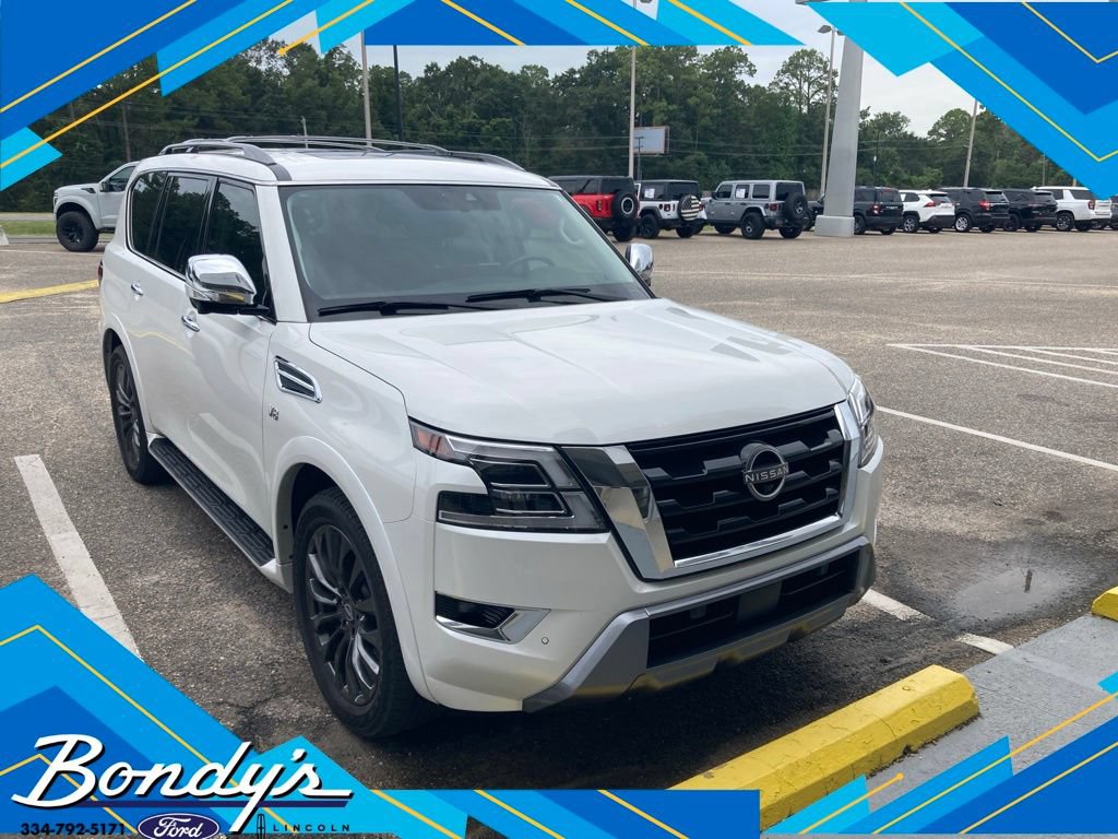 Used 2022 Nissan Armada Platinum w/ Captain's Chairs Package