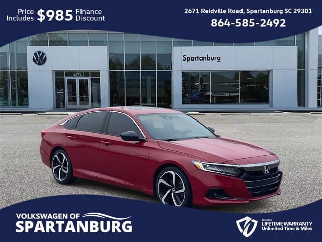 Used 2021 Honda Accord Sport