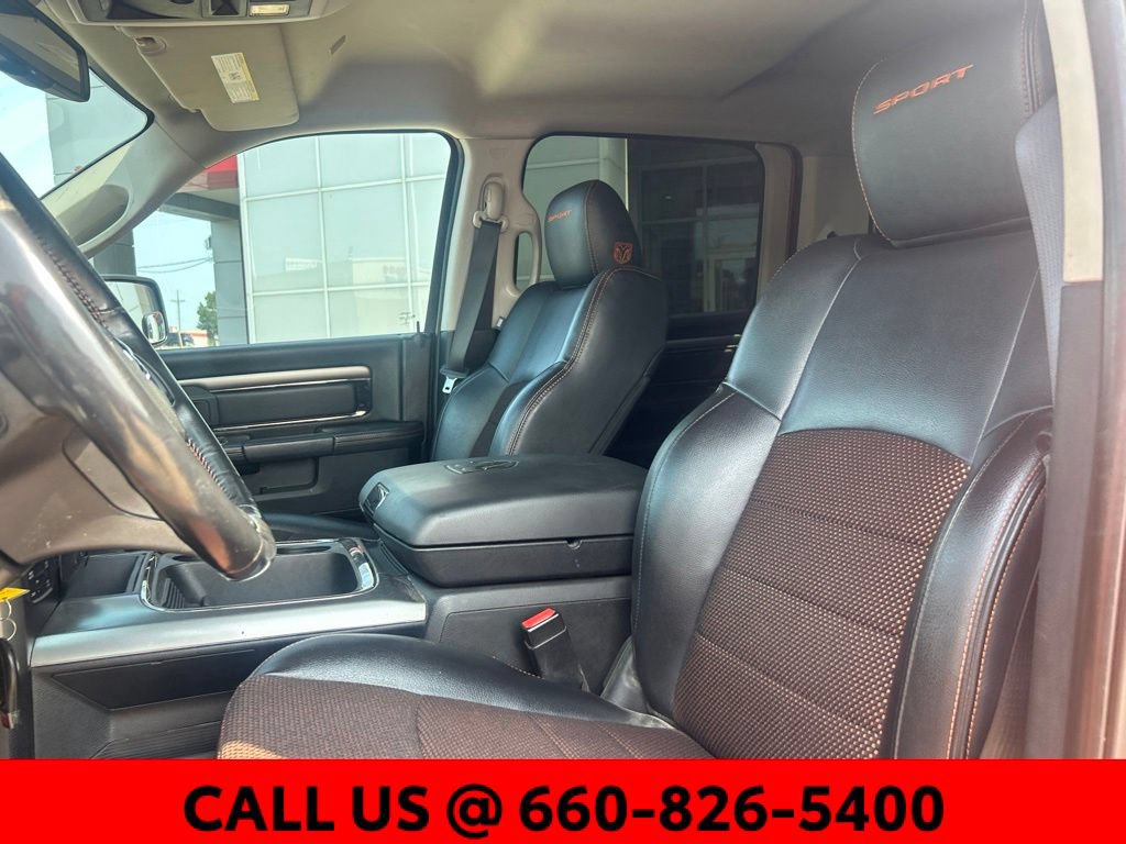 Used 2017 RAM 1500 Sport w/ Ignition Orange Sport Package AWD/4WD image 13